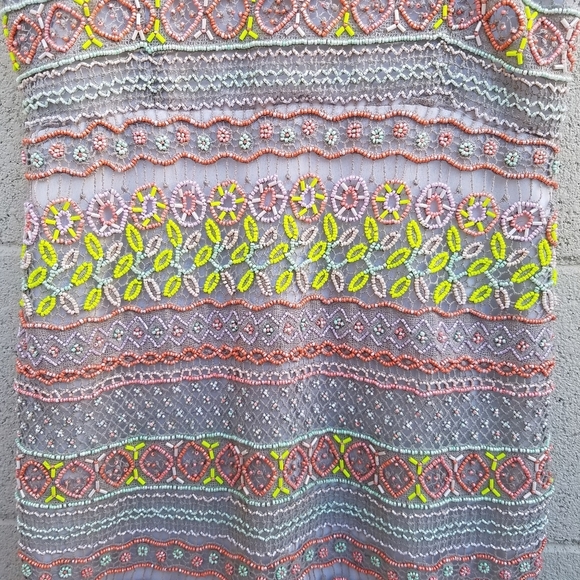 Alice + Olivia | Amina Beaded Dress Size 2 - Picture 5 of 17